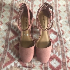 Christian Siriano Pink Strappy Heels 👠 💁🏻‍♀️🎀